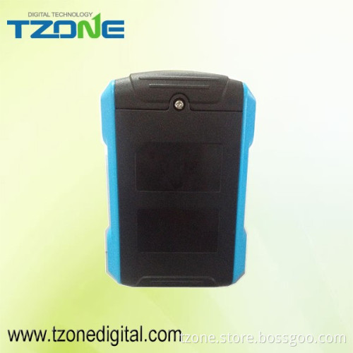 Small active tags with GPS RTU device and temperature monitoring on web